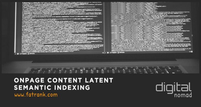 OnPage Content Latent Semantic Indexing