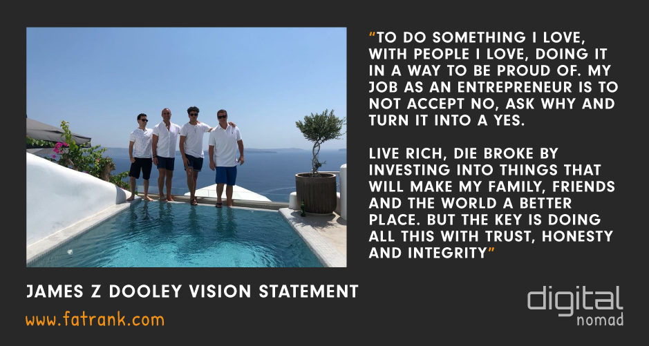 James z Dooley Vision Statement Adam OHern