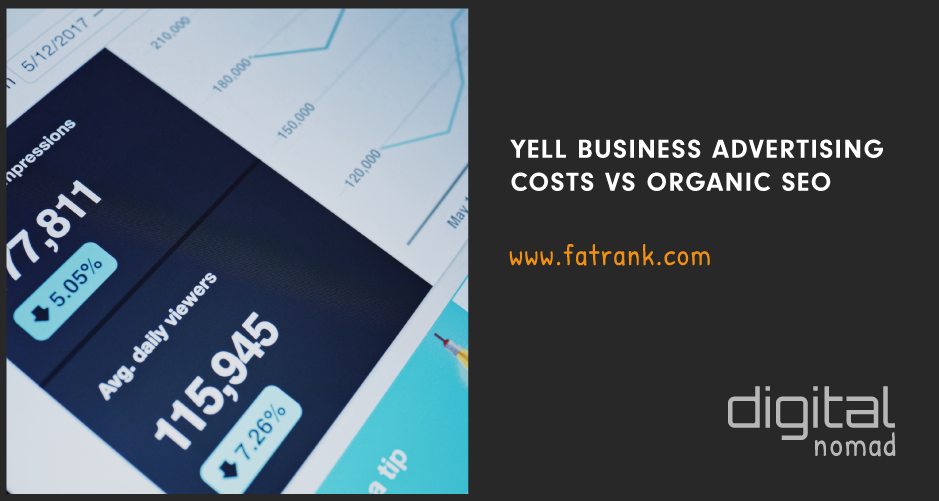 Yell Business Advertising Costs Vs Organic SEO