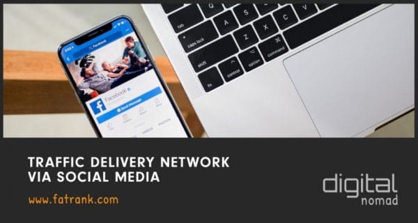 traffic delivery network via social media