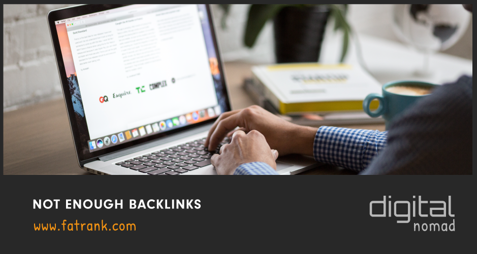 Not Enough Backlinks