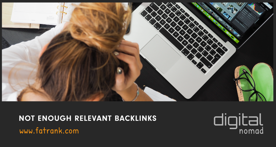  ikke nok relevante Backlinks