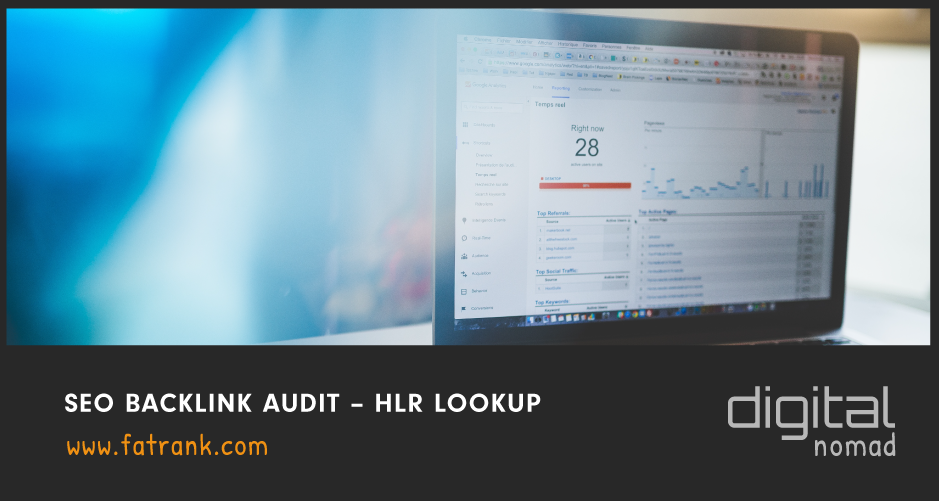  Audit des liens retour SEO - RECHERCHE HLR