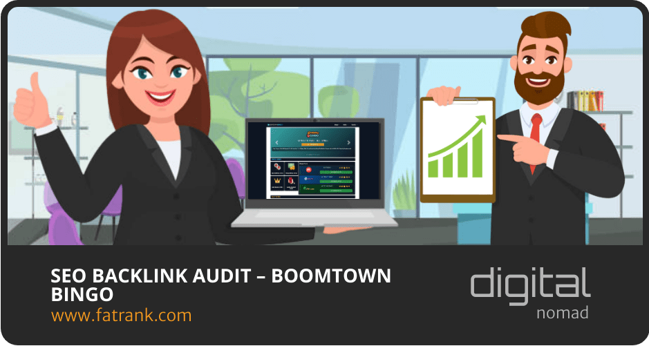 SEO Backlink Audit – Boomtown Bingo