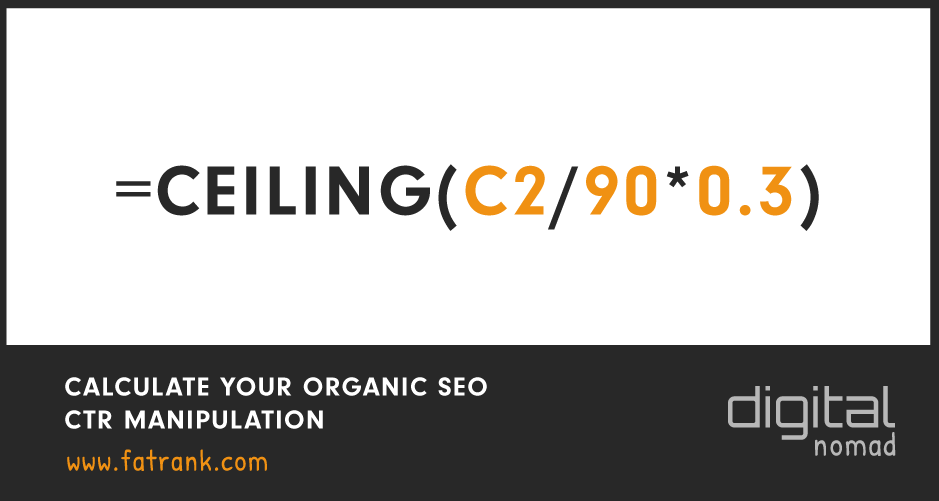 Calculate Your Organic SEO CTR Manipulation