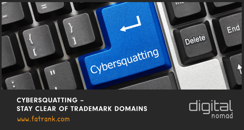  Cybersquatting - stai clar de domenii de marcă