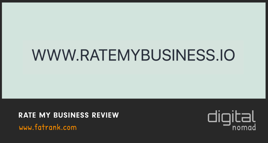 Rate My Business Review