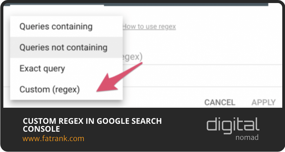 Custom Regex In Google Search Console