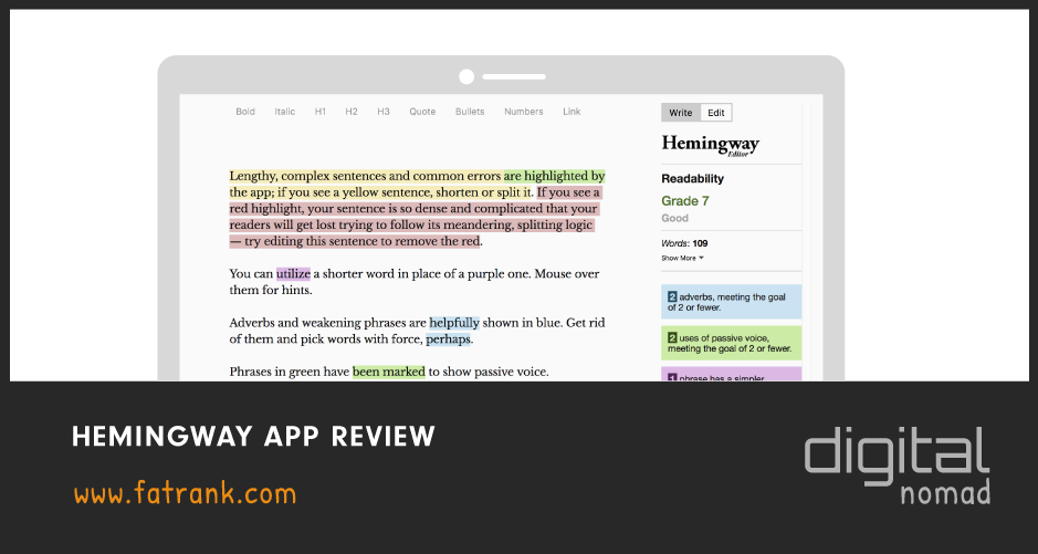 Hemingway App Review