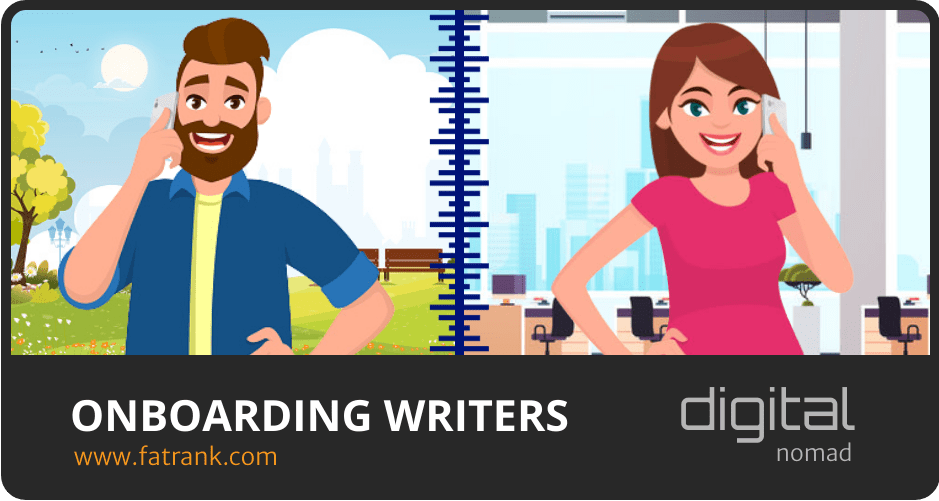 Onboarding Writers