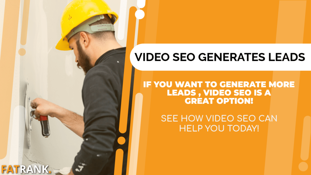 Video seo generates rendering leads