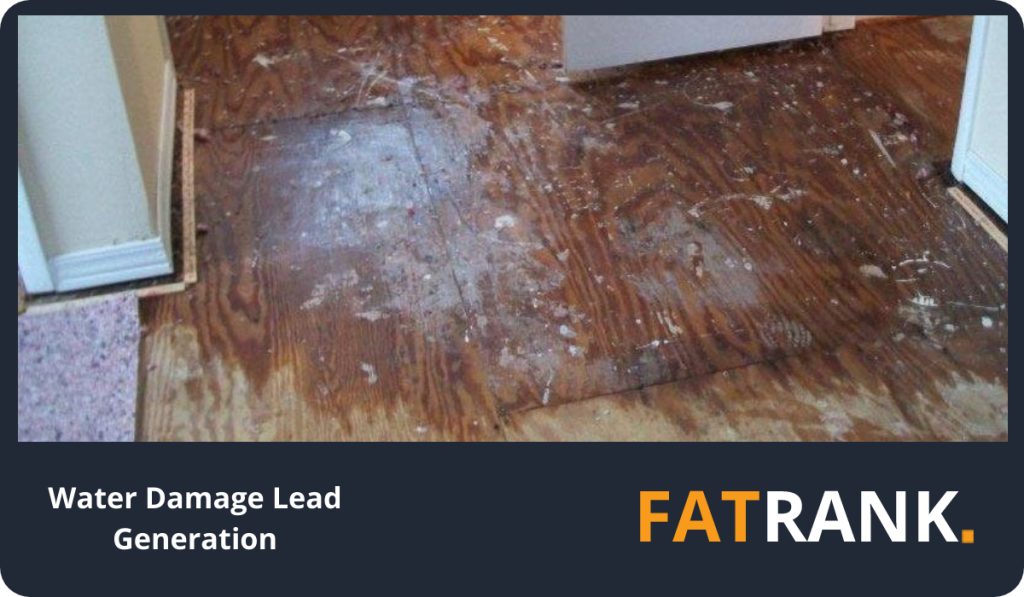 Water Damage Lead Generation