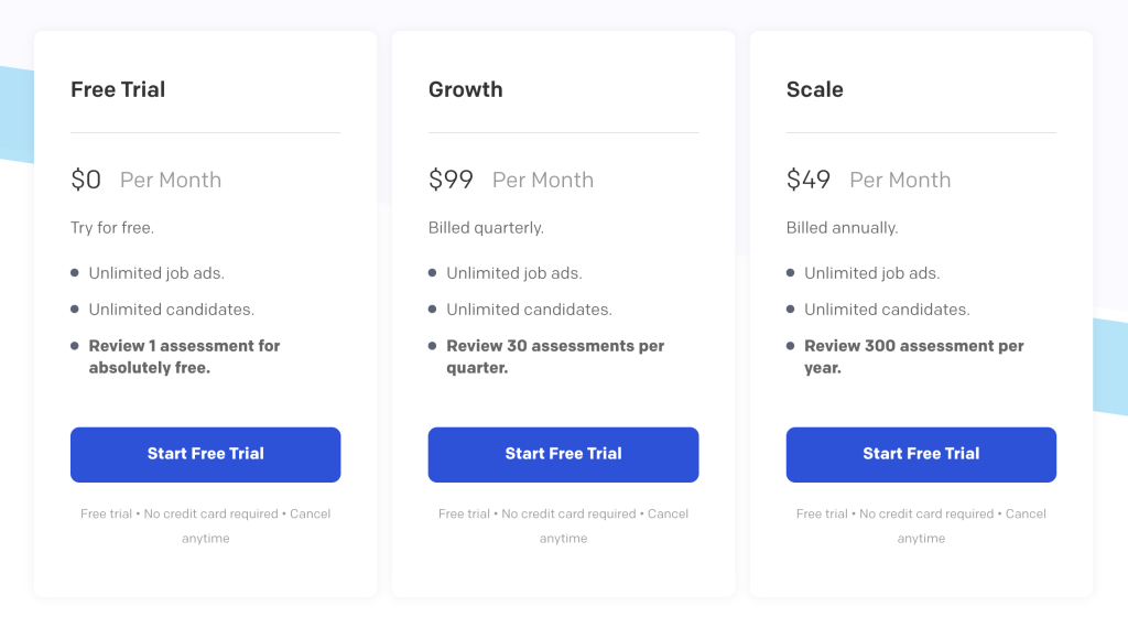 Workello Pricing Plans