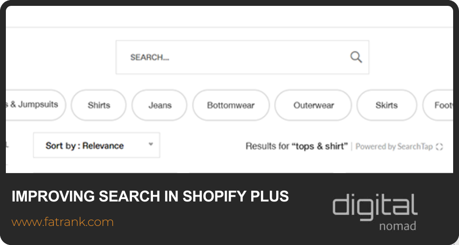 Improving Search in Shopify Plus