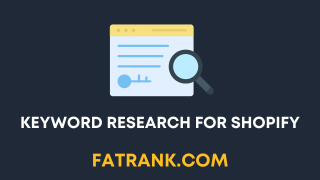 Keyword Research for Shopify Stores