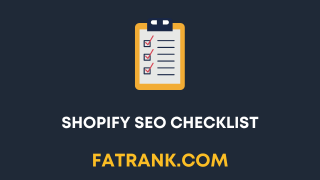 Shopify SEO Checklist