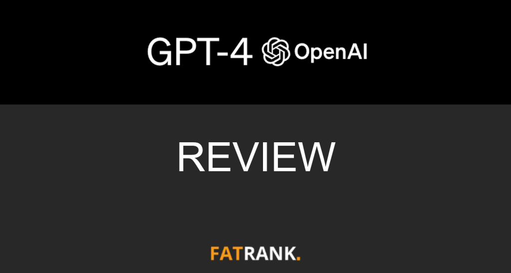 Gpt4 By Openai Review