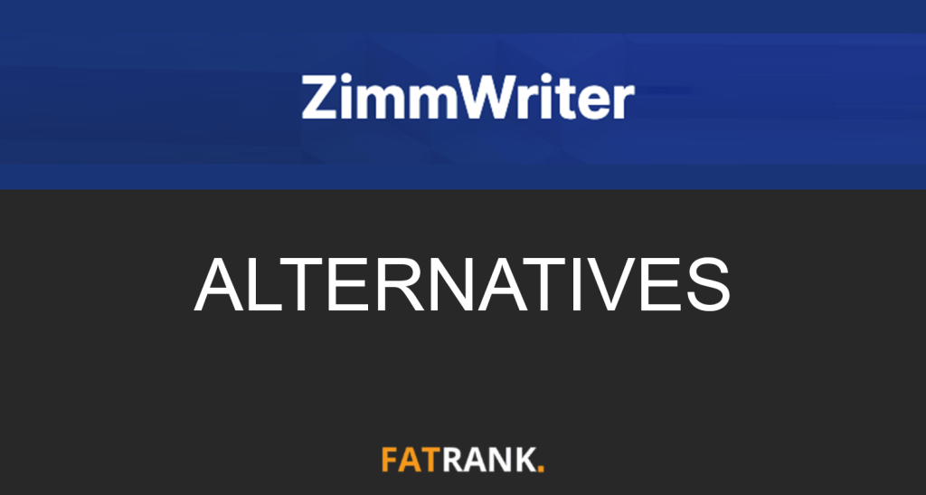 Zimmwriter Alternatives