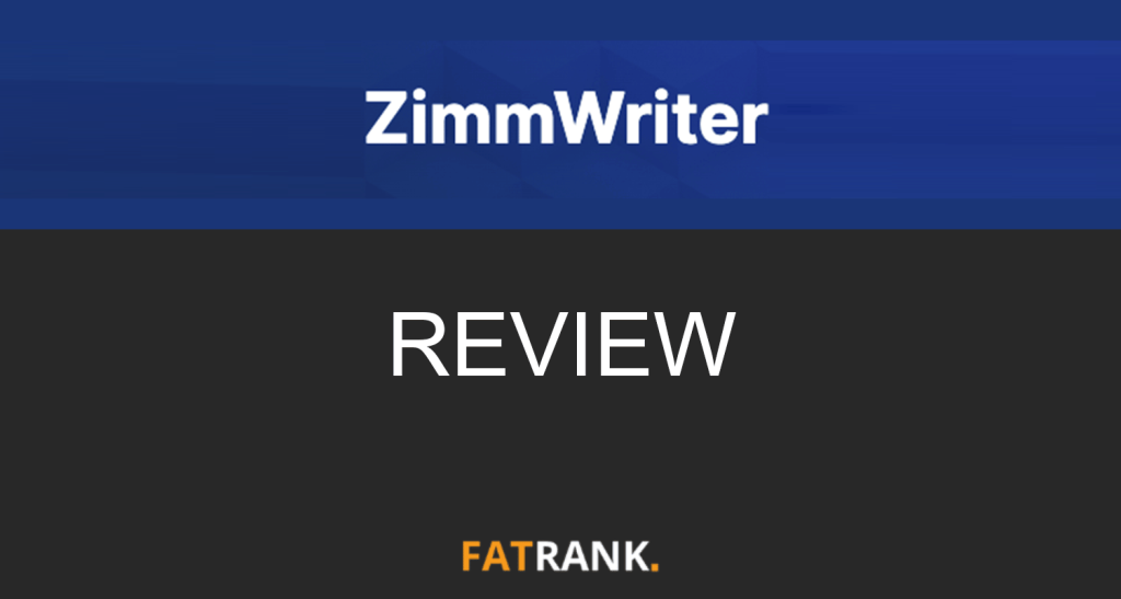 Zimmwriter Review