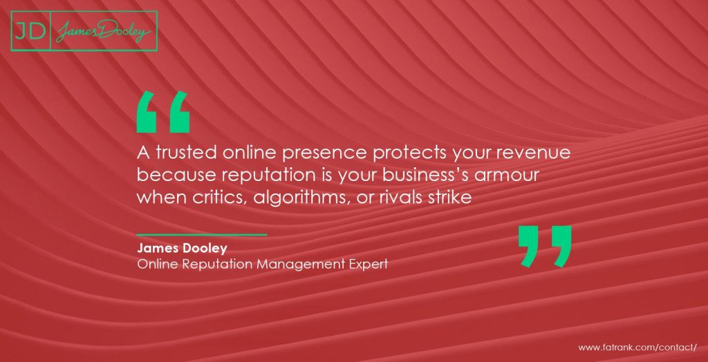 A trusted online presence protects your revenue