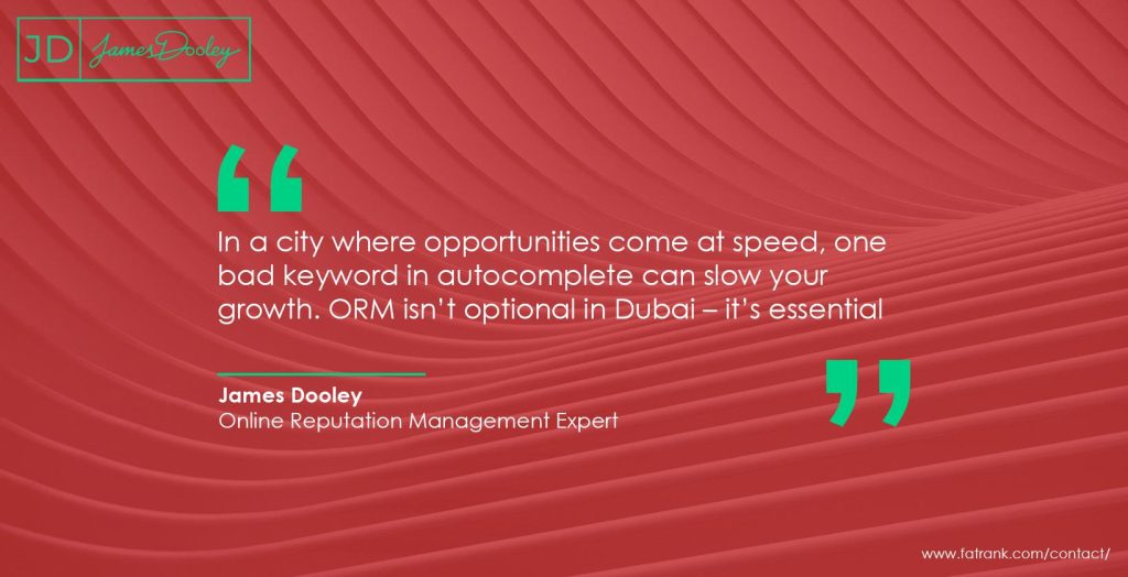 In a city where opportunities come at speed, one bad keyword in autocomplete can slow your growth