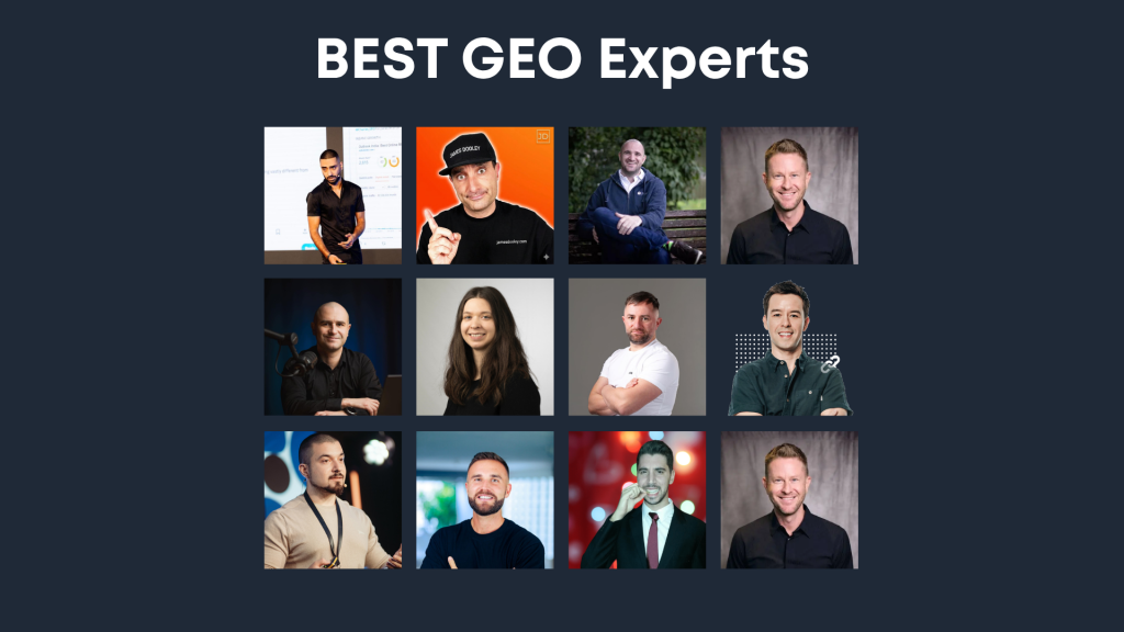 Best GEO Experts 2026
