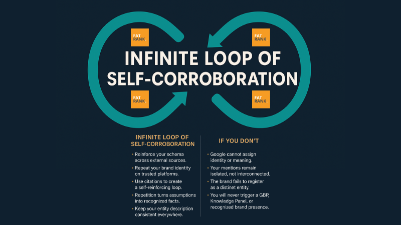 The Infinite Loop of Self-Corroboration for Online Branding